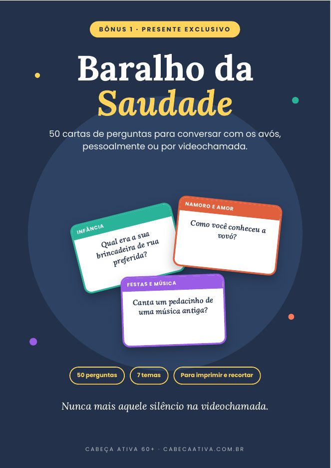 Capa do bônus Baralho da Saudade